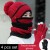 Import Q512 Custom High Quality Infinity Scarf Hat Glove Set Fleece Lined Scarves Pom Beanie Hats Touch Screen Gloves Winter Hats from China