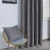 Import QINUO HOME 52"x95" Jacquard Pencil Pleat Curtains Premium Room Geometric Pattern Eyelets Curtains Set of 2 Curtain Panels from China