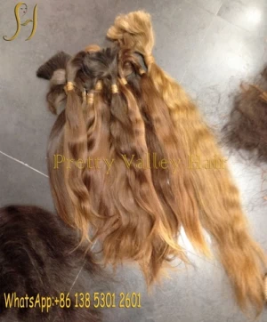 raw material remy 100% virgin russian wig hair
