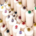 Raw White Compact Cotton Yarn