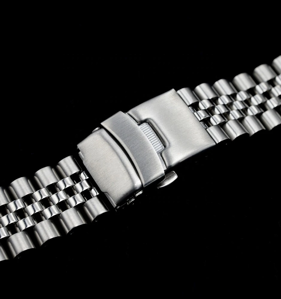 Ready to ship 22mmJubilee Stainless Steel dive watch strap band
