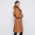 Import Real fox fur collar women s vagetable lamb long leather coat with big real fox fur collar from China