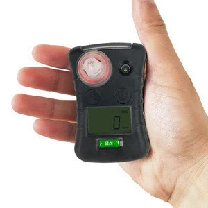 rechargeable handheld Hydrogen sulfide gas analyzer 0-200ppm portable H2S gas detector