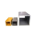 Rectangular fiberglass profiles fiberglass square tube frp tube