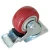 red color 4 inch caster wheel hardwood floor polyurethane caster wheel