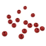 Red Wood Bead for DIY