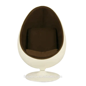 Replica Living room furniture Leisure egg pod chair Fiberglass oval eye egg pod chair