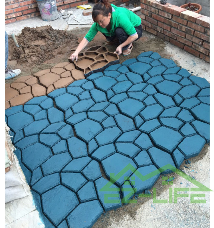 Buy Reusable Concrete Path Maker, Stone Stepping Paver, Patio Lawn ...