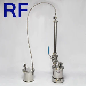 RF 3A Certificate Sanitary 6&quot; 1/2LB Triclamp Spool Extractor and Recovery System