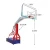Import ring basketball with board basketball board fiber glass stand outdoor from China