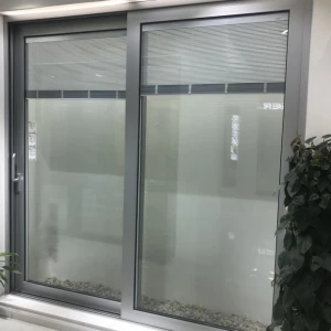 Roomeye semi-automatic Chinese sliding door  three panel sliding glass door