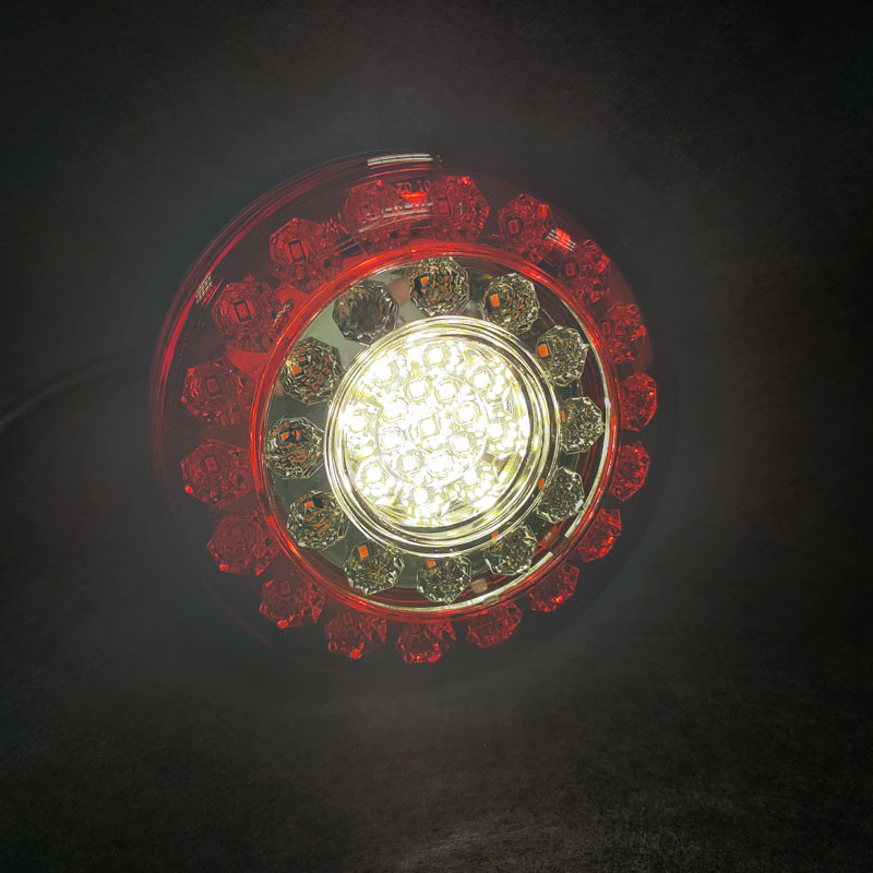 Buy Round Rear Light Tail Lamp Rv Car E-mark Adr Certificate Lt111 from ...
