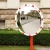 Import Round Yellow Black Frame PMMA Acrylic CE Convex Road Mirror from China