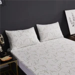 RTS stereoscopic pattern hypoallergenic waterproof matress cover waterproof mattress protector