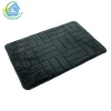 Rubber Heat Press Memory Anti-Slip Floor Mat Door Bedroom Mat /Car Door Mat