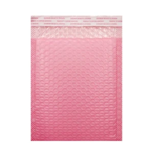 Ruicheng selling spot pink foam envelope bag express packaging waterproof bag for logistics packaging