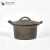 Import Rustic Color Glaze Kiln Speckled Round Ceramic Soup Stew Tureen Pot Bowl Porcelain With Lid Handles from China