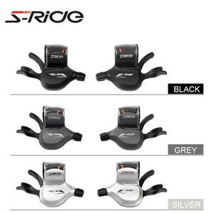 S-Ride Mountain Bike Trigger Shifters 3 x 10 Speed Cycling MTB Shifter Levers Bicycle Derailleur Compatible With Cable