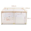 Safety Baby Trend Playpen Luxury Fence Foldable Kids Activity Center Extra Large Infant Playard With Gates