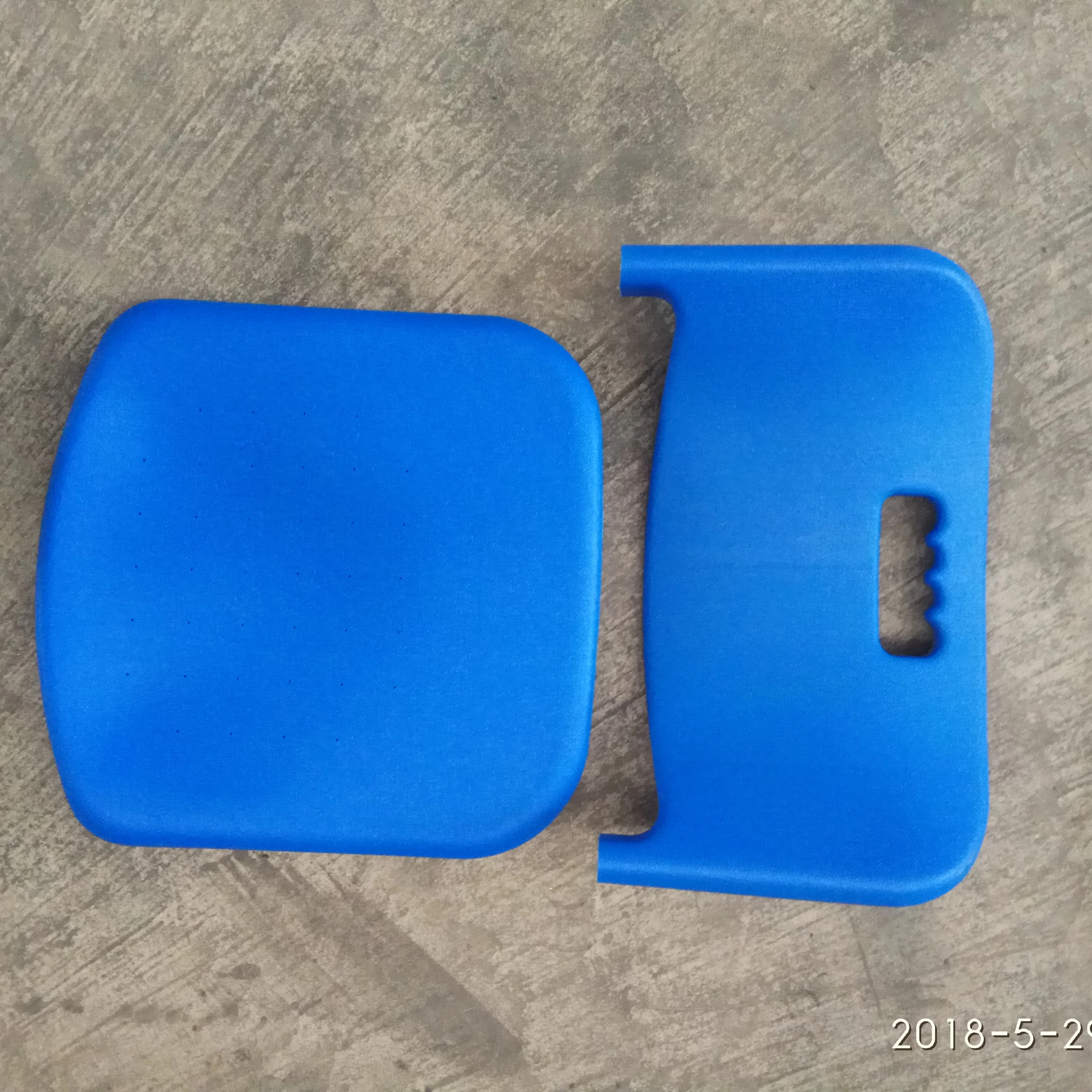 school furniture raw materials plastic seat and back