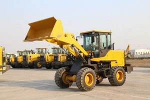 SDLG 1.6t small wheel loader with mechanical control