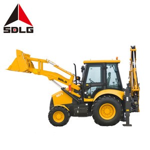 SDLG B877 Chinese brand compact tractor backhoe for sale