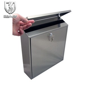 security stainless steel post box Mailboxes