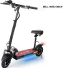SELL IN EU ONLY free duty shipping 48V 500W Brushless Motor 3 Speed Mode Max Speed 43KM/H Electric Offroad E Scooters with Seat