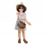 Import semi circle wicker picnic basket with fabric handle shoulder strap half round storage basket rattan bags from China
