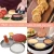 Import 100sheets 4.5 Inches Non- stick Round Patty Seperate Freezer Paper Butter Meat Burger Wrapping Paper from China