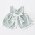 Import Shijun 2019 Spain Summer Green Ruffle 2 pcs Baby Boutique Clothing Wholesale Girls Clothes Set from China