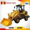 shovel type 4wd 40hp tractor with front end loader and backhoe