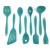 Import silicone l kitchenware 8 pcs  Environmentally friendly cooking spatula tool from China