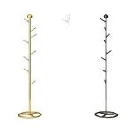 Buy Clothes Hanger Wholesale Floor Coat Corner Rack Wooden Simple Folding  Combination High And Low Coat Wardrobe Shelf from Taizhou Shunde Trading  Co., Ltd., China