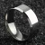 Import Simple Design 8mm Titanium Stainless Steel Unisex Mens Rings from China