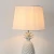 Import Simple Designs Family Bedroom Beside White Rivet Pineapple Ceramic Table Lamp from China