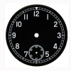 Size Available Custom Your design Matte Black Metal Watch Dial