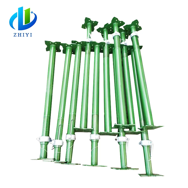 Slab or formwork supporting removable metal support post galvanized steel prop