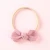 Import Small corduroy  New Korean hair accessories bow tie stretch loop from China