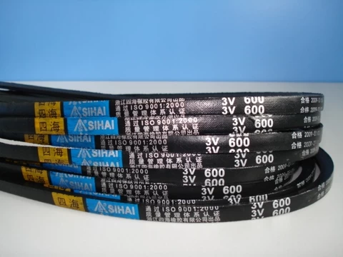 Small Machine Industrial Timing Bando Adjustable V Belt 10Pk1840 Rubber V-Belt Hitachi V Belt