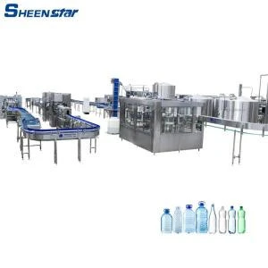 Small Mineral Water Drink Beverage Filling Plant