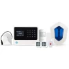 Smart home automation home security alarm system/WIFI/2G/3G/SMS wireless/wired security system support OEM service
