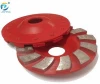 Smooth Fast Working 90mm Diamond Grinding Wheels For Stones Granite Concrete