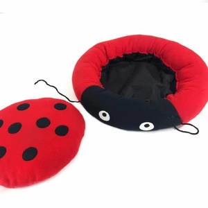 Soft Warm Suede Velvet Dogs Bed Blue China Pet Supplies red round Pet Bed Round Dog Cat Bed