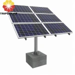 Solar Panel Pole Ground Mount System