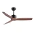 Import solid wood blades bedroom air cooling orbit ceiling fan from China