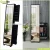 Import Solid wood products vertical  with full-length mirror jewelry cabinet from China