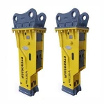 SOOSAN SB81 construction machinery parts hydraulic rock breaker hammer