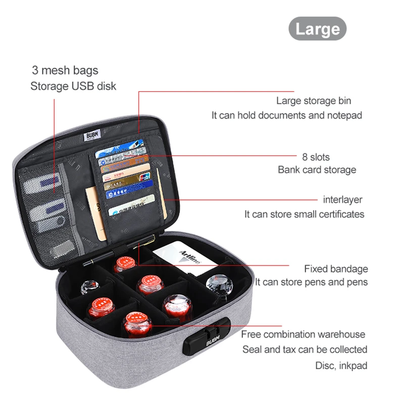 Special Purpose Bag Case for Office Seal Stamp