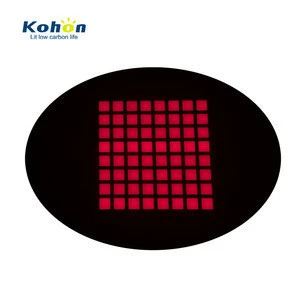 Square 3mm led dot matrix 8x8 red display can be customized